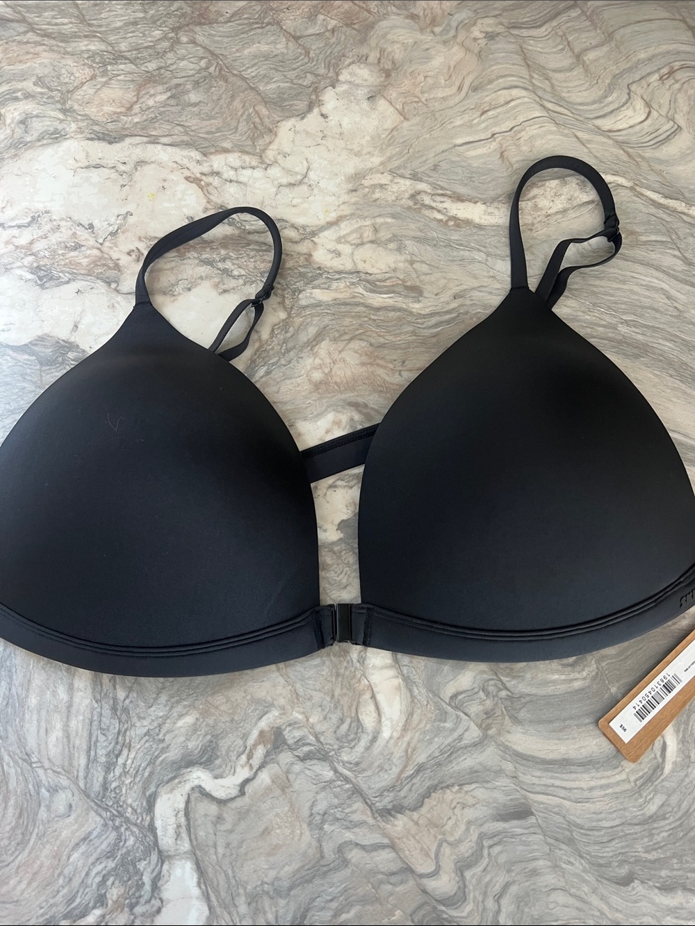 Skims Black Wireless Molded Cup T-Shirt Bra - Women Intimates & Sleepwear